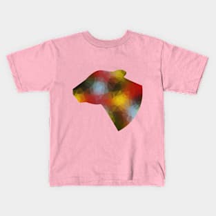 Lion in polygon Kids T-Shirt